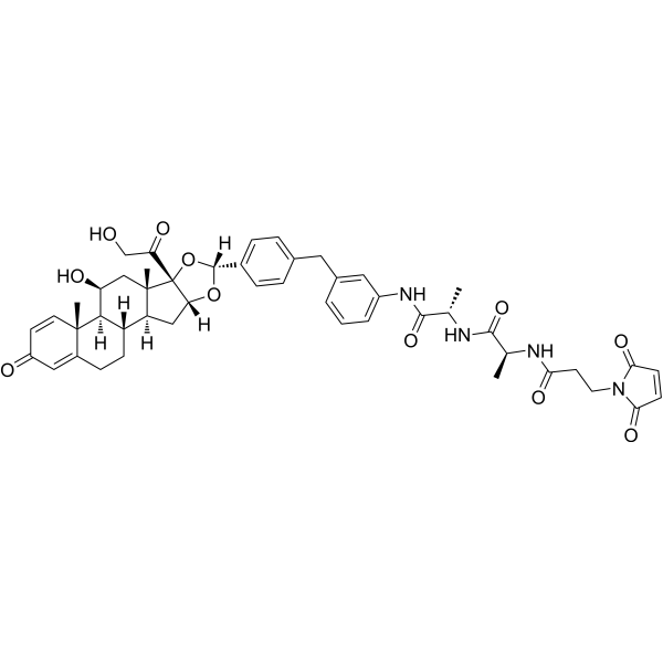 Glucocorticoid receptor agonist-1 Ala-Ala-Mal 2166376-51-6